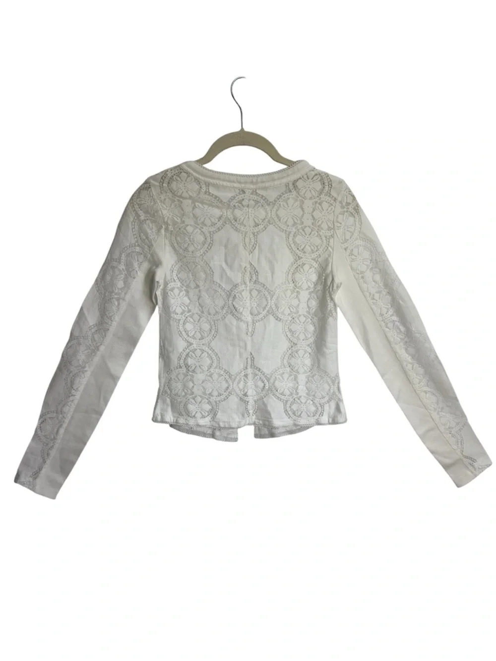 Free People Jae Lace Blouse, Size XSMALL